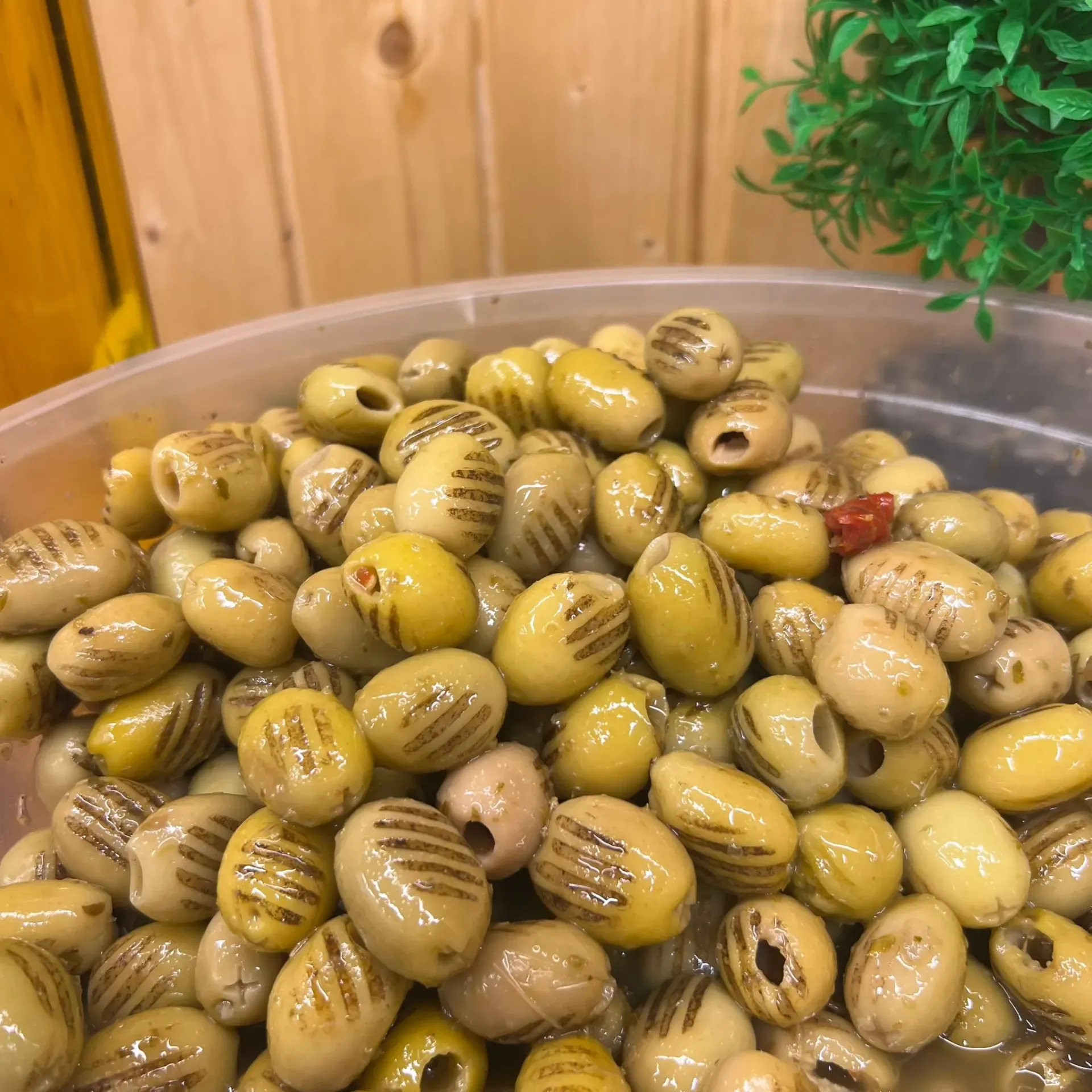ızgara zeytin
