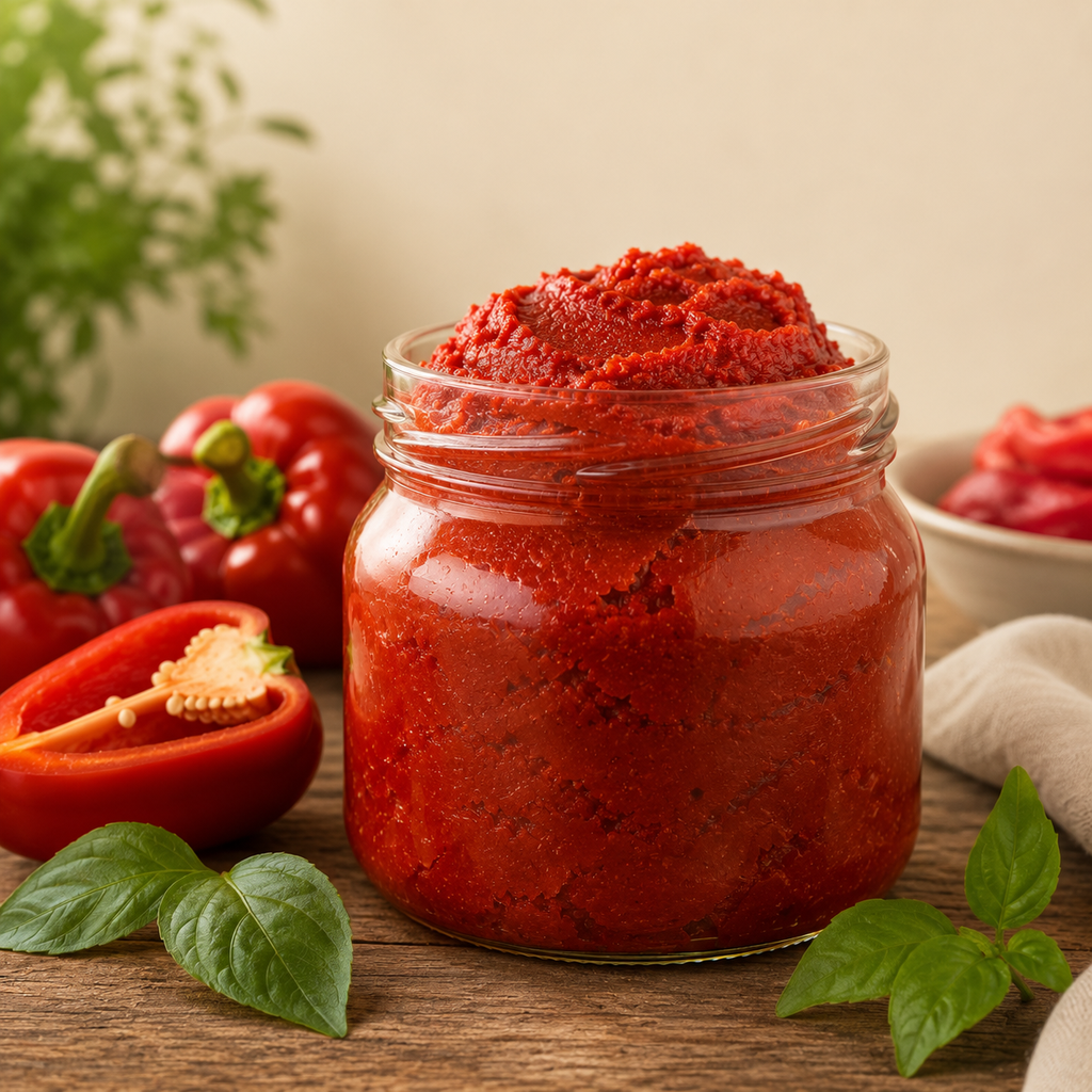 TATLI BİBER SALÇASI